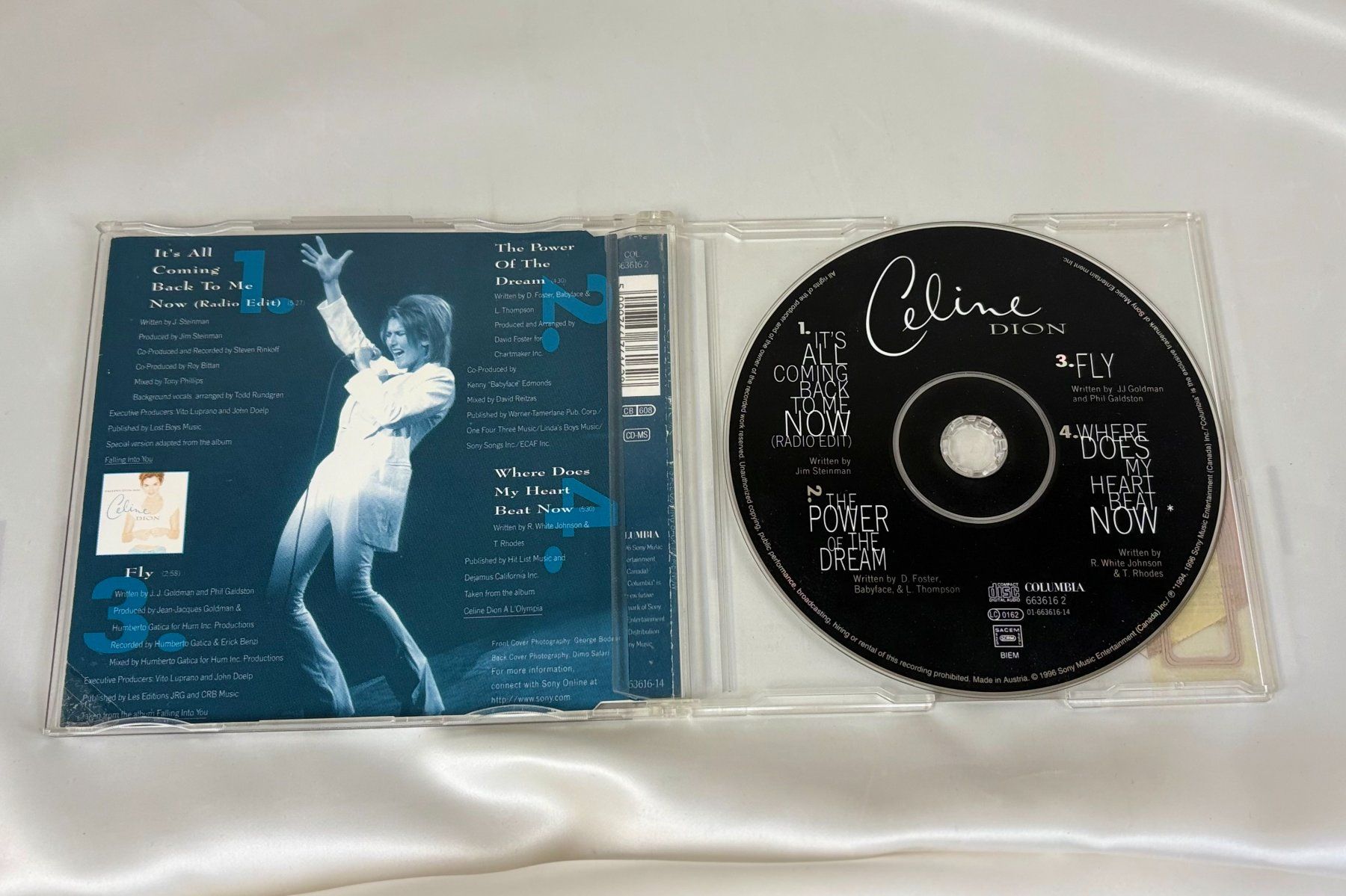 CDs: 4 Single CDs Céline Dion – D'occasion à Zürich par Drahtzug 1